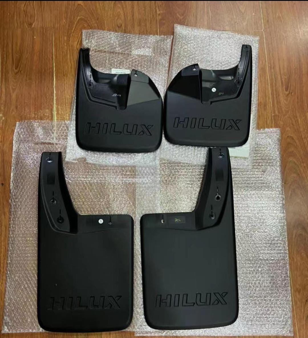 mikiko 2016 - Onwards Hilux Revo Mud Flaps(Short) – The Hilux Accessory Shop