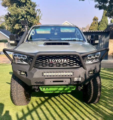 2012-2015 Hilux Front Replacement Bumper WITH 3 LOOPS